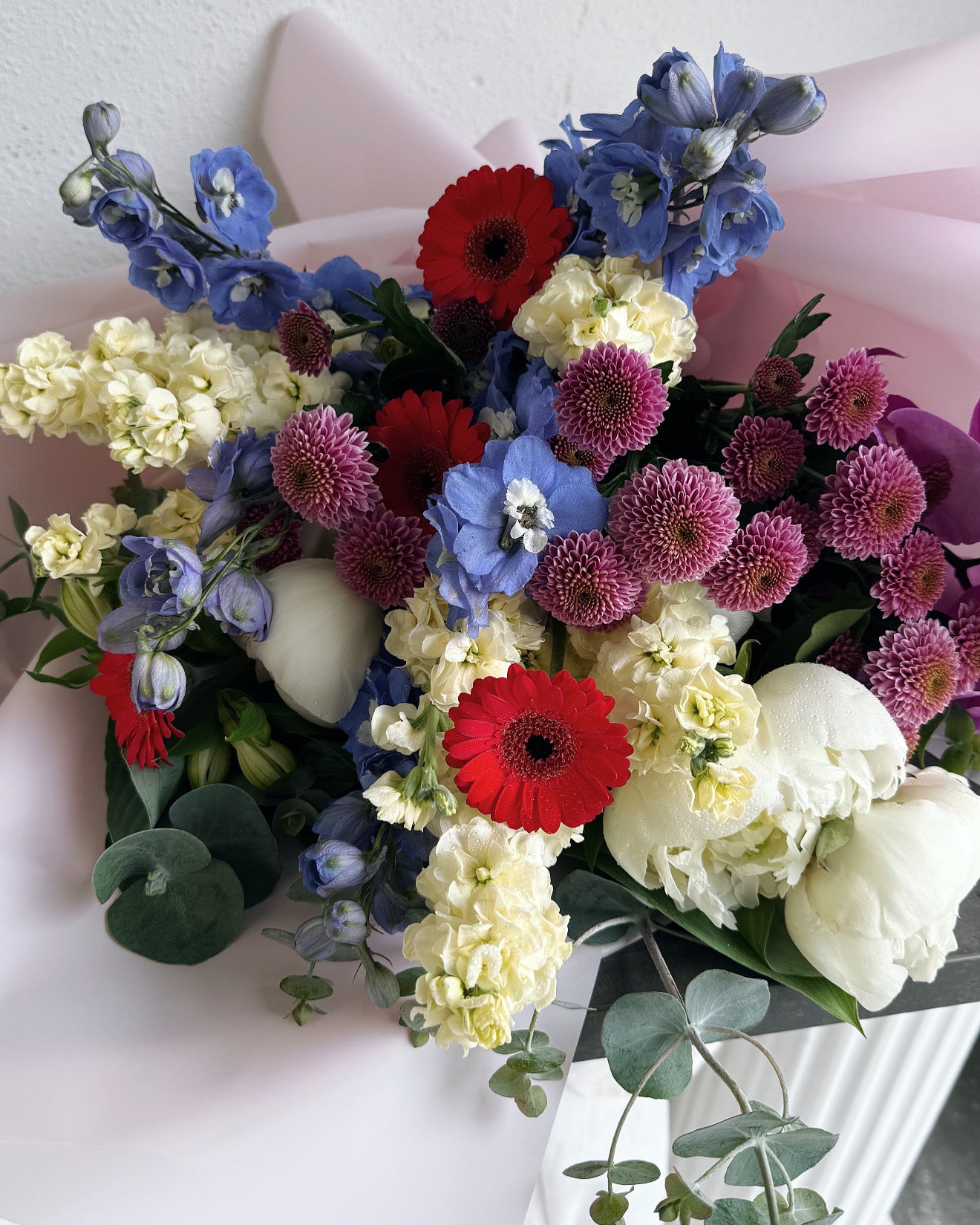 Seasonal Harmony - Hand-tied Bouquet