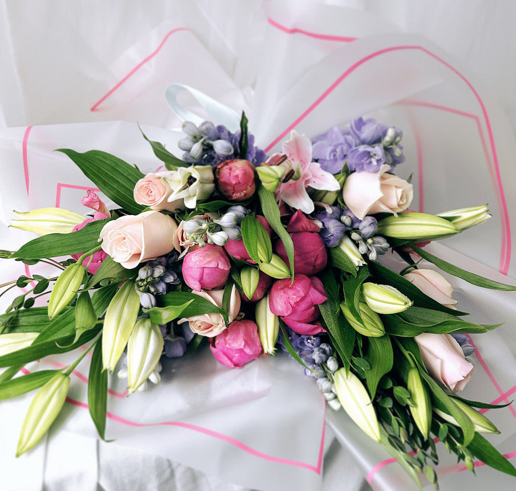 Seasonal Harmony - Hand-tied Bouquet