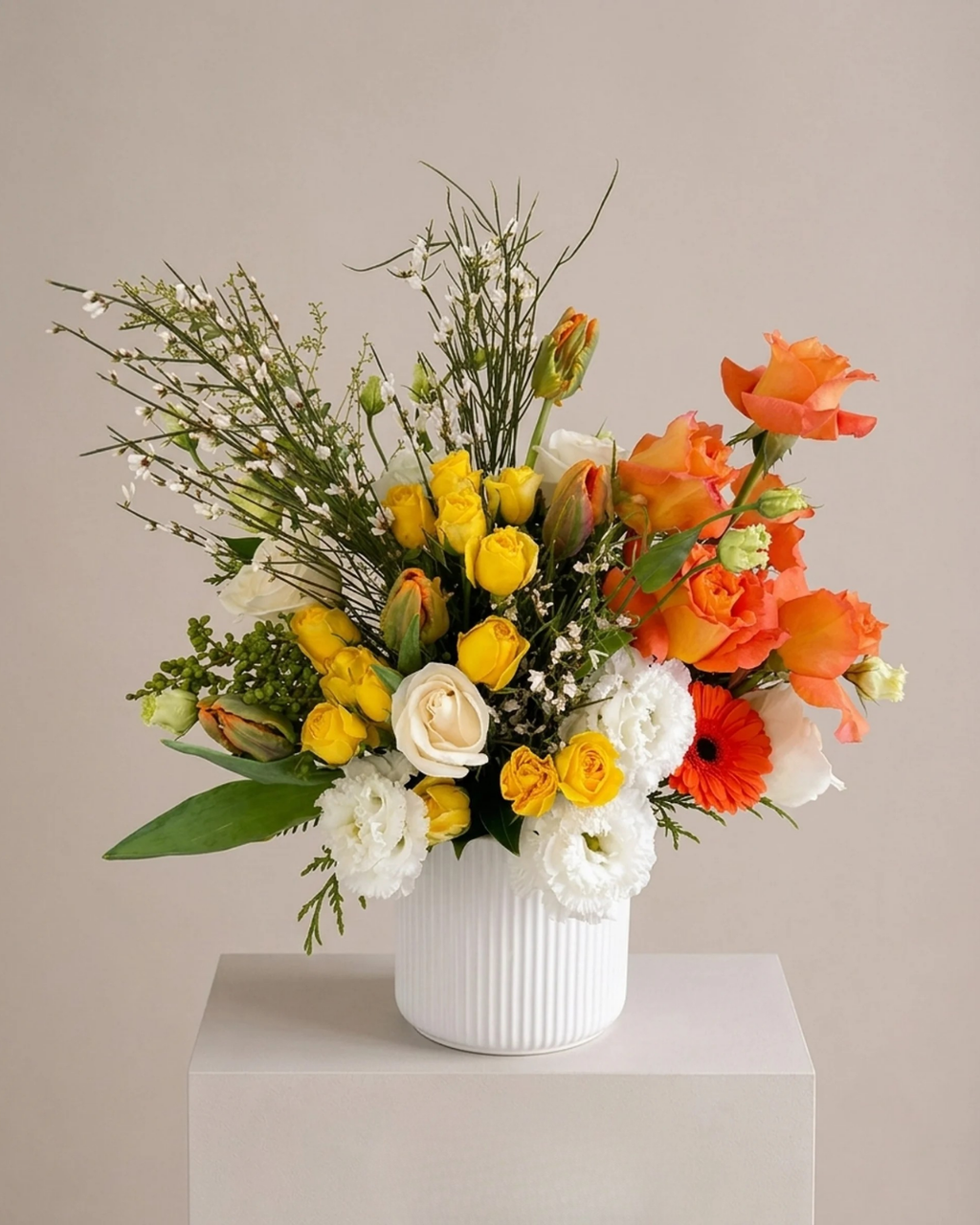Modern Floral Arrangement - Premium