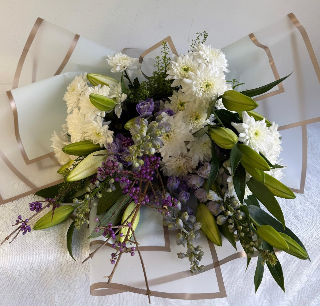 Seasonal Harmony - Hand-tied Bouquet