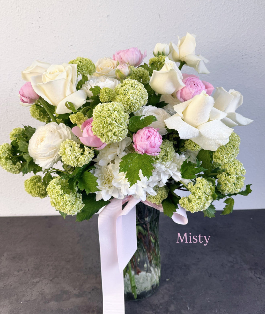 Seasonal Harmony - Glass Vase