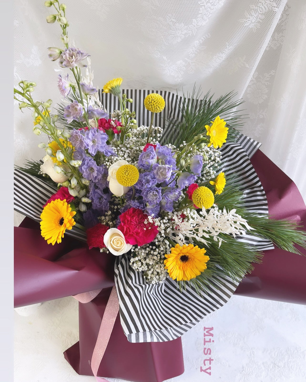Seasonal Harmony - Hand-tied Bouquet
