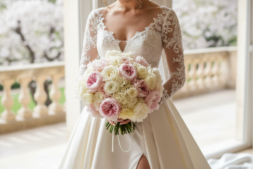 luxe classic bridal bouquet