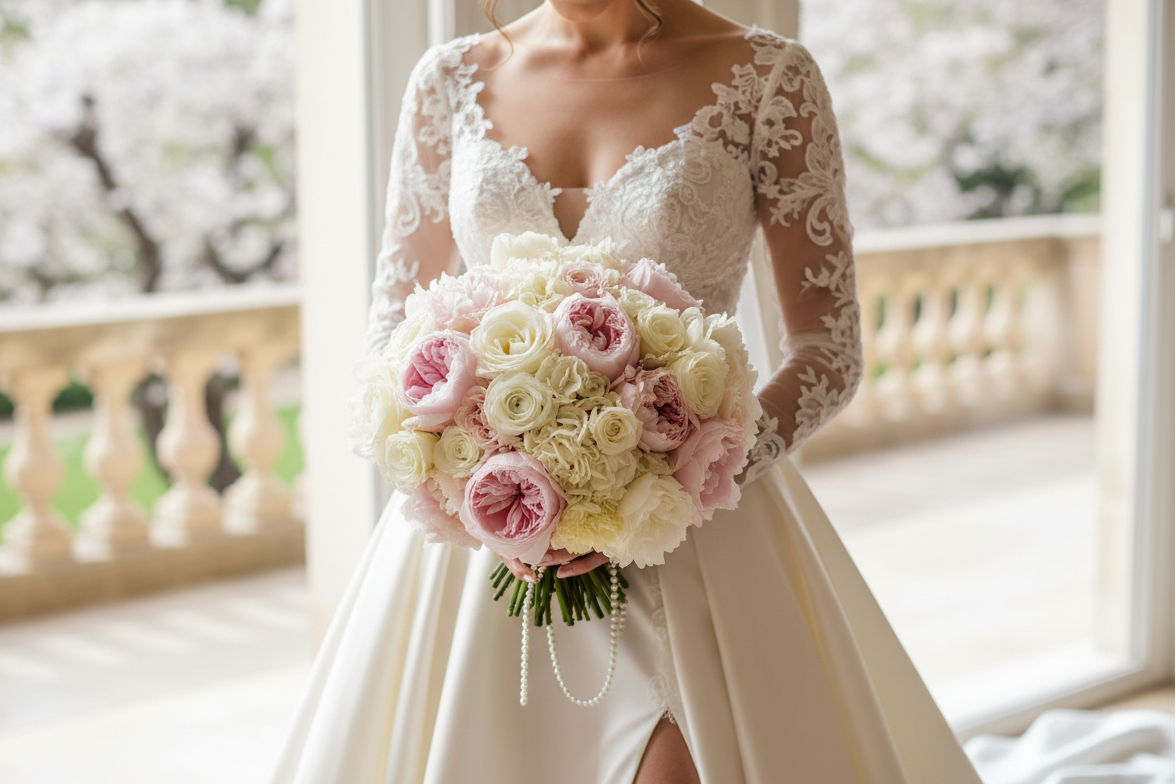 luxe classic bridal bouquet