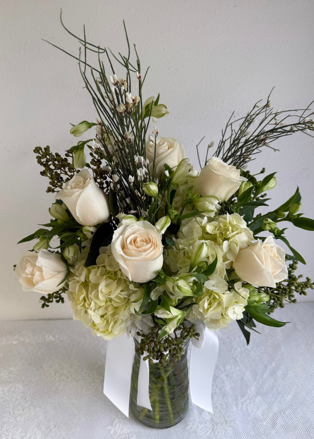 Seasonal Harmony - Glass Vase