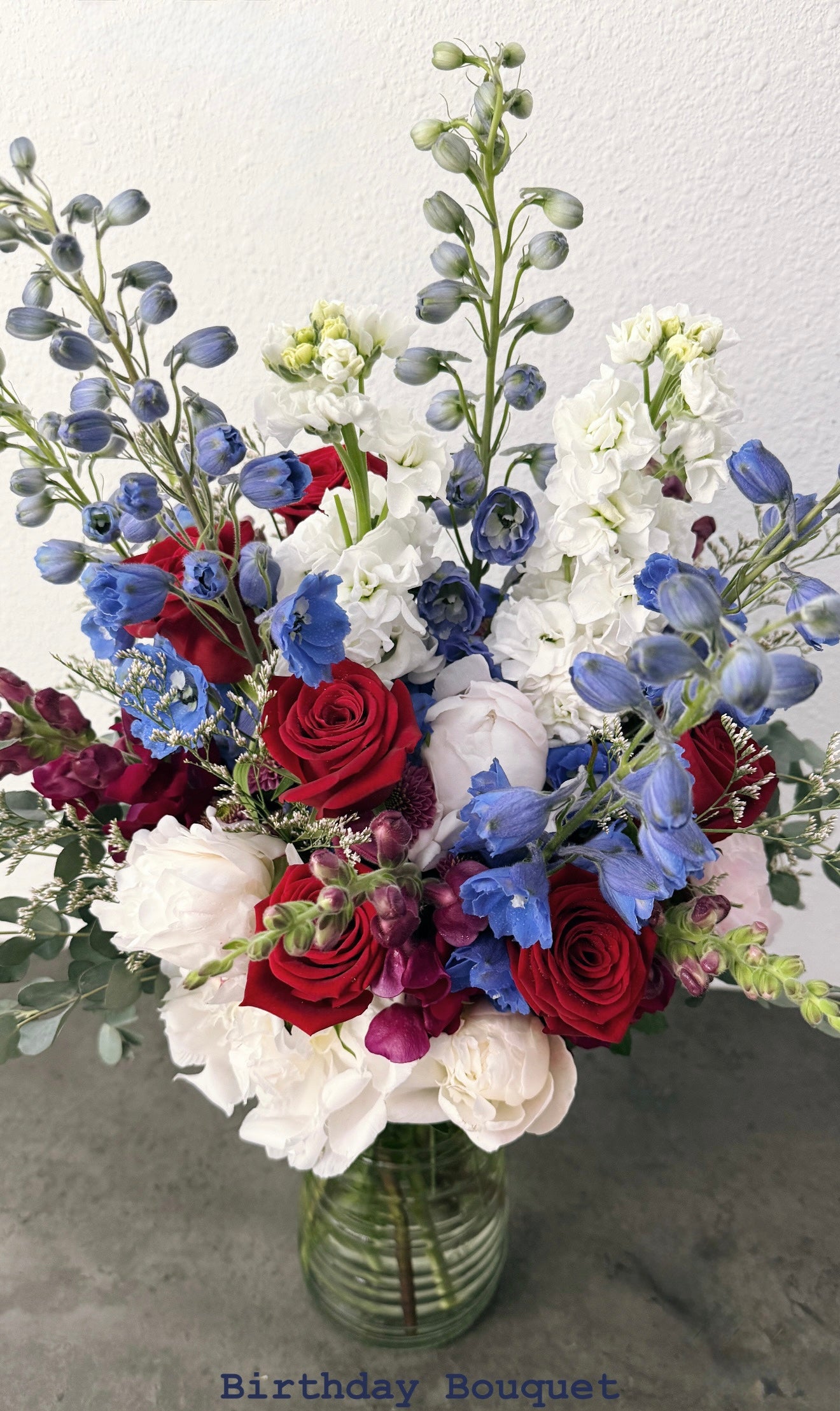 Seasonal Harmony - Glass Vase