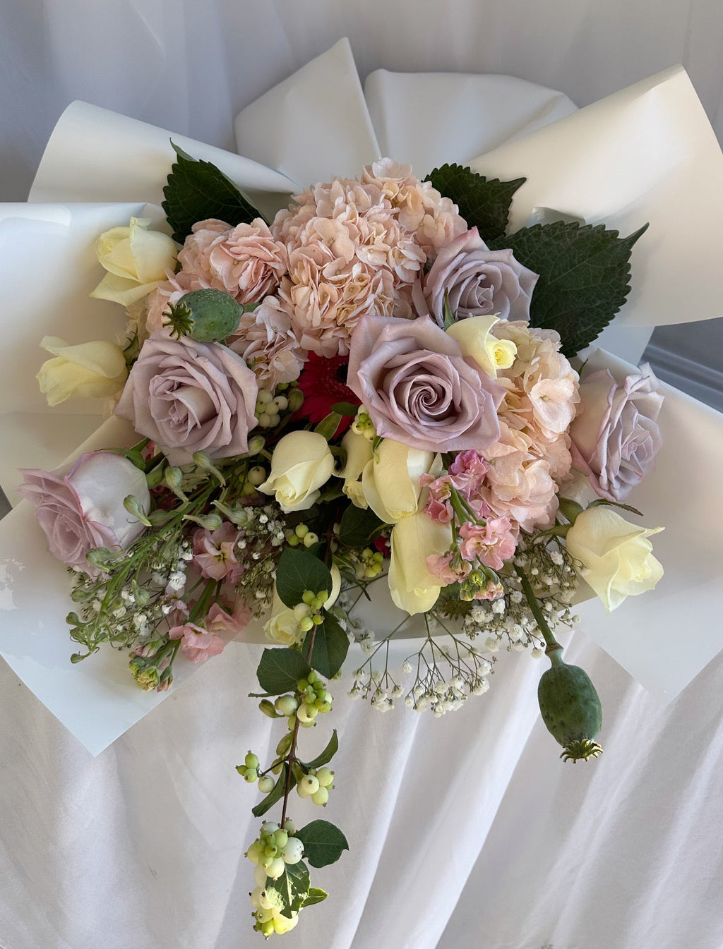 Seasonal Harmony - Hand-tied Bouquet