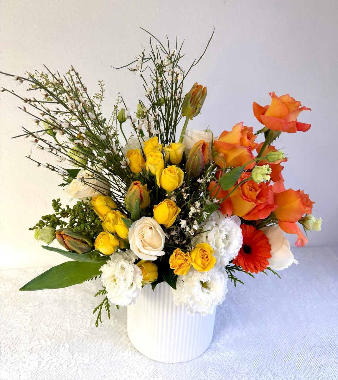 Modern Floral Arrangement - Premium