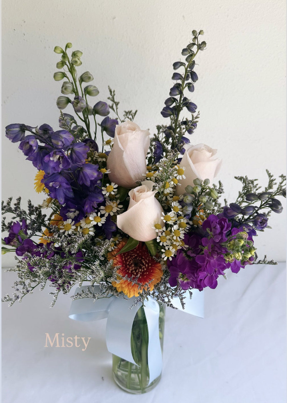 Seasonal Harmony - Glass Vase