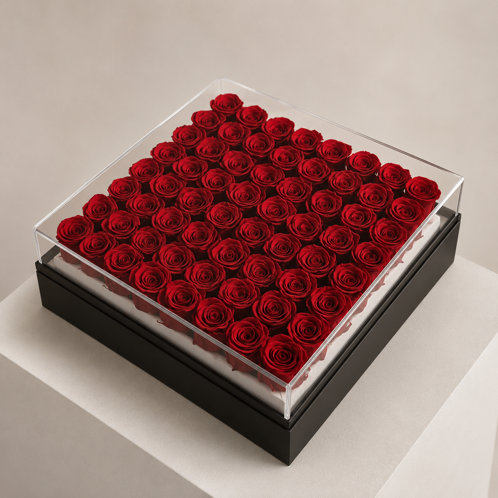 Luxe Preserved Rose Box