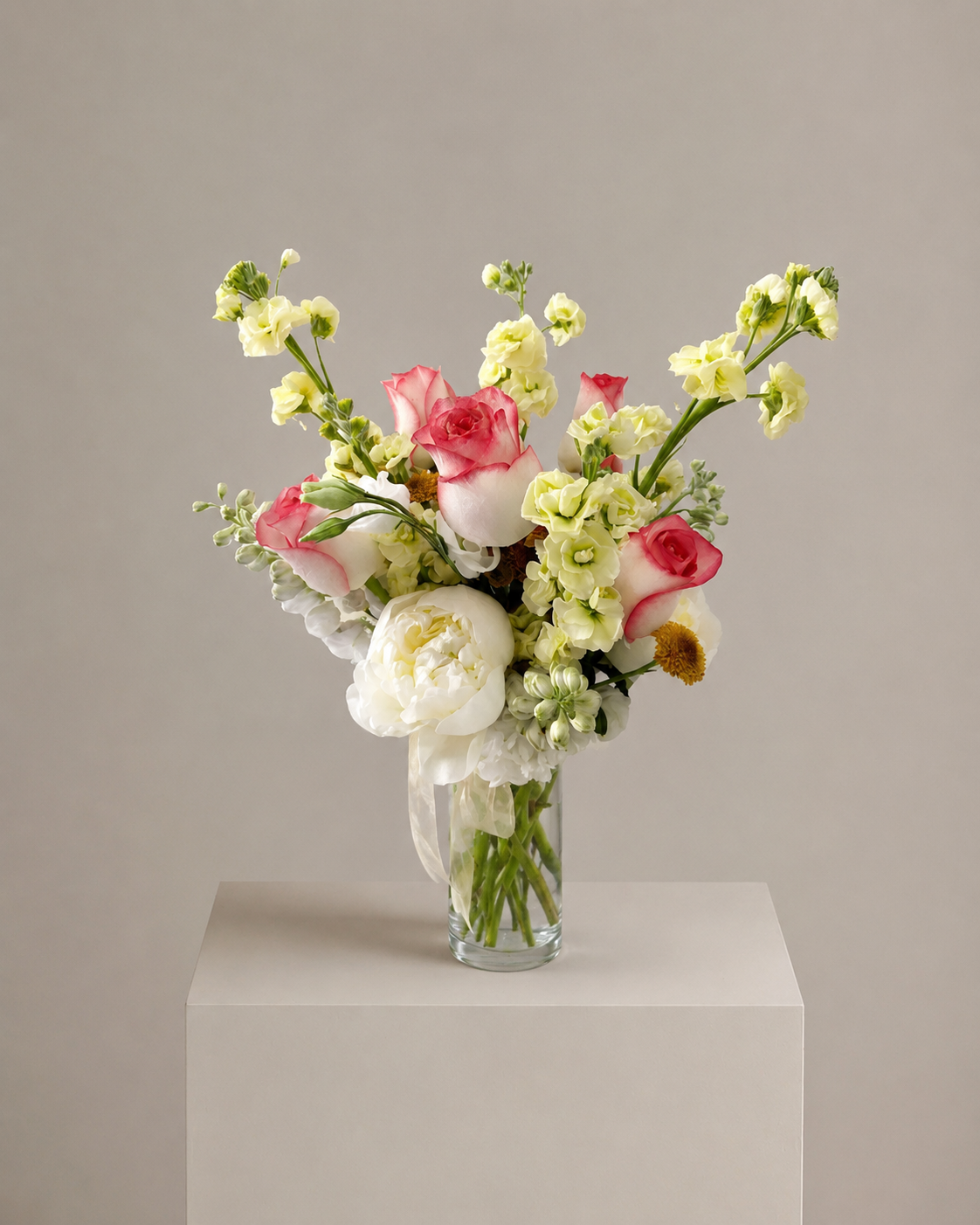 Seasonal Harmony - Glass Vase