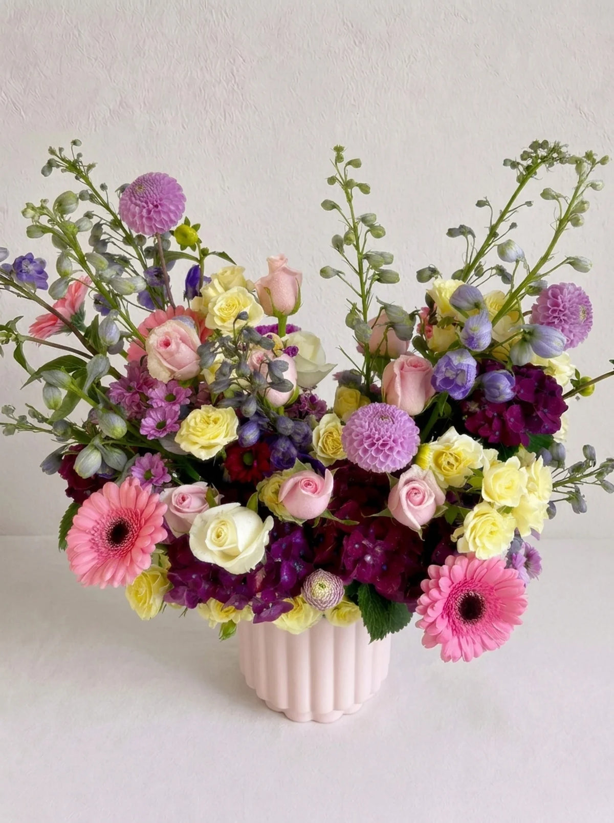 Seasonal Harmony - Glass Vase