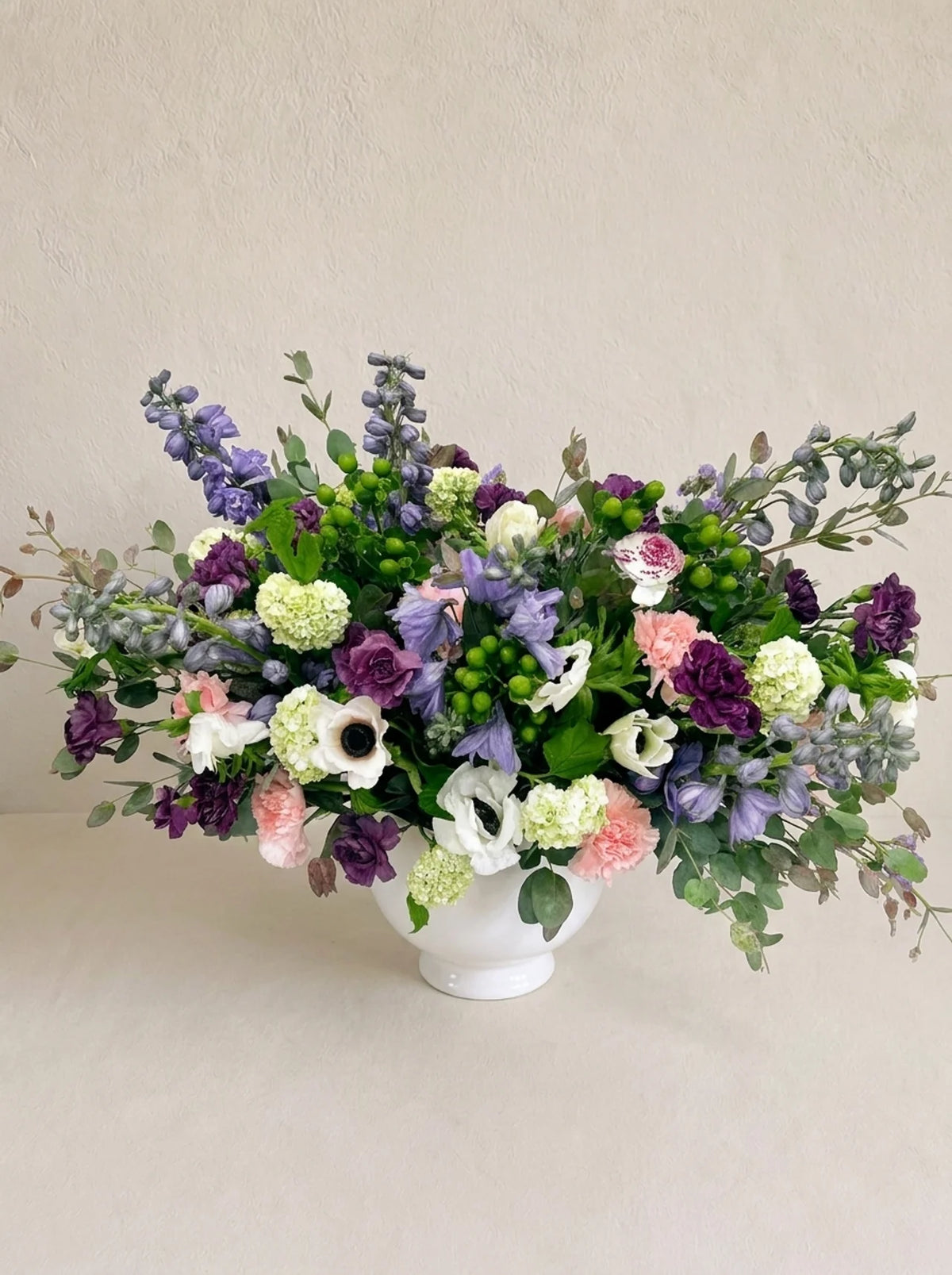 Seasonal Harmony - Glass Vase