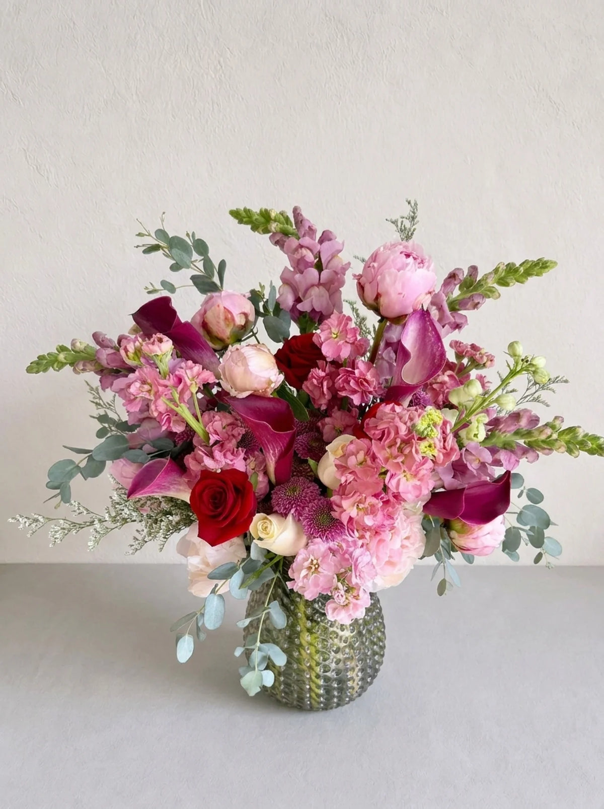 Seasonal Harmony - Glass Vase