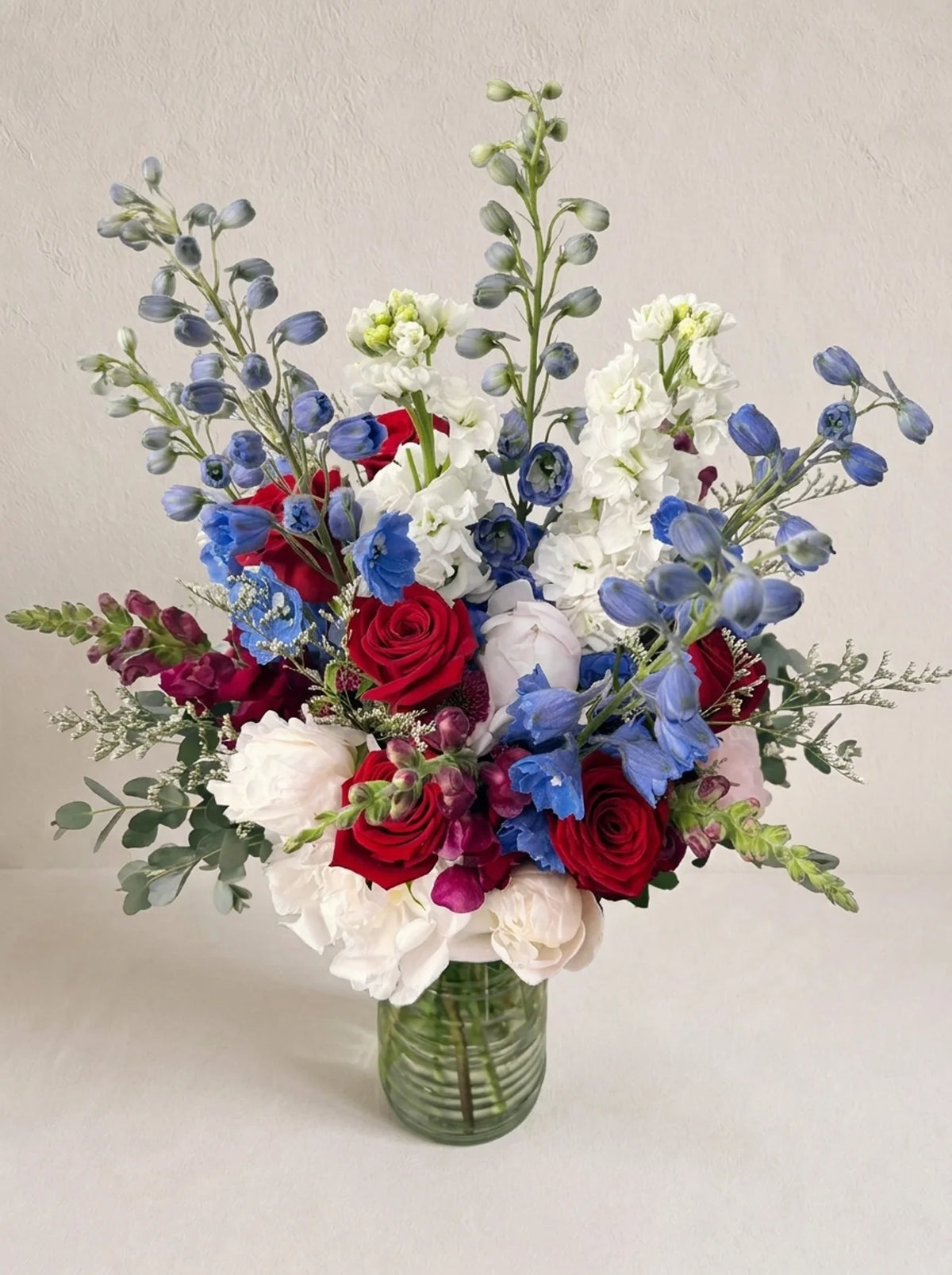 Seasonal Harmony - Glass Vase