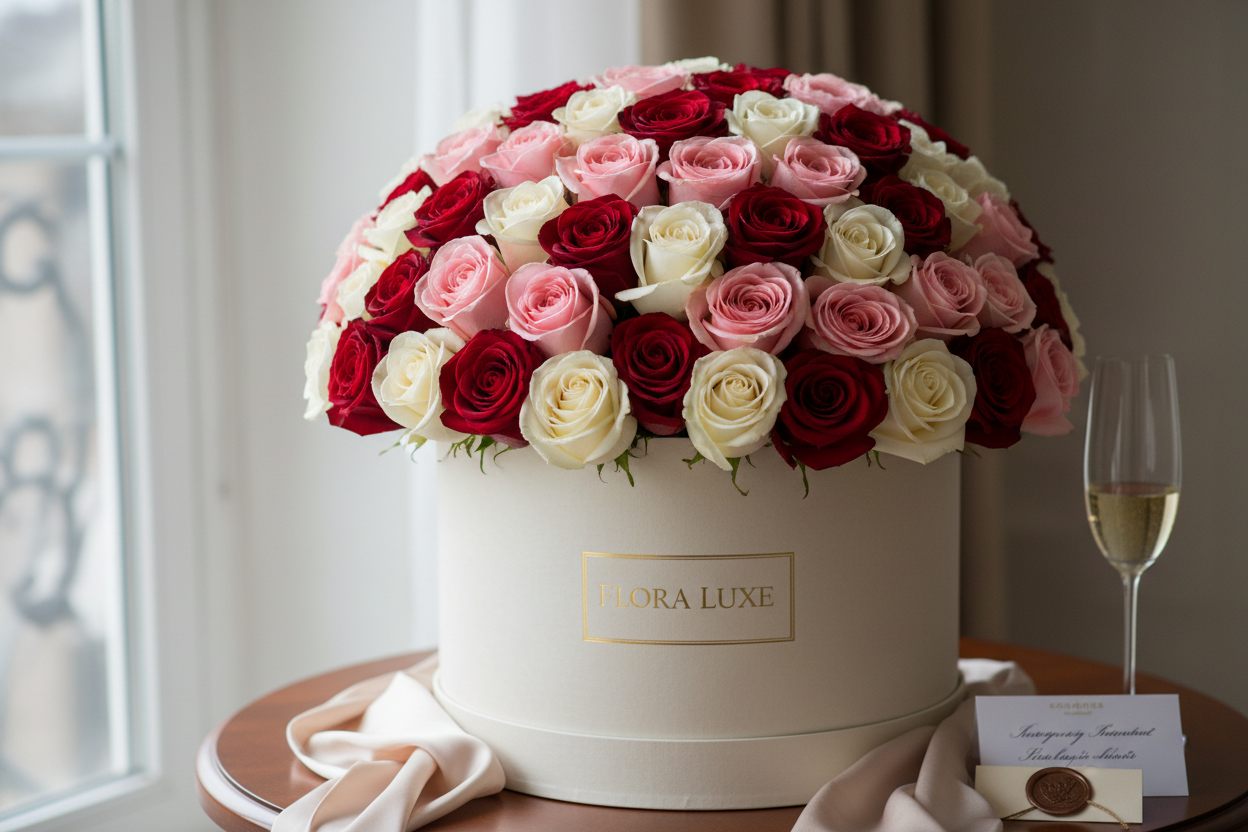 Luxe Preserved Rose Box