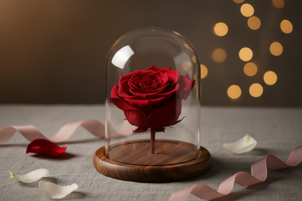 Single Preserved Rose Dome