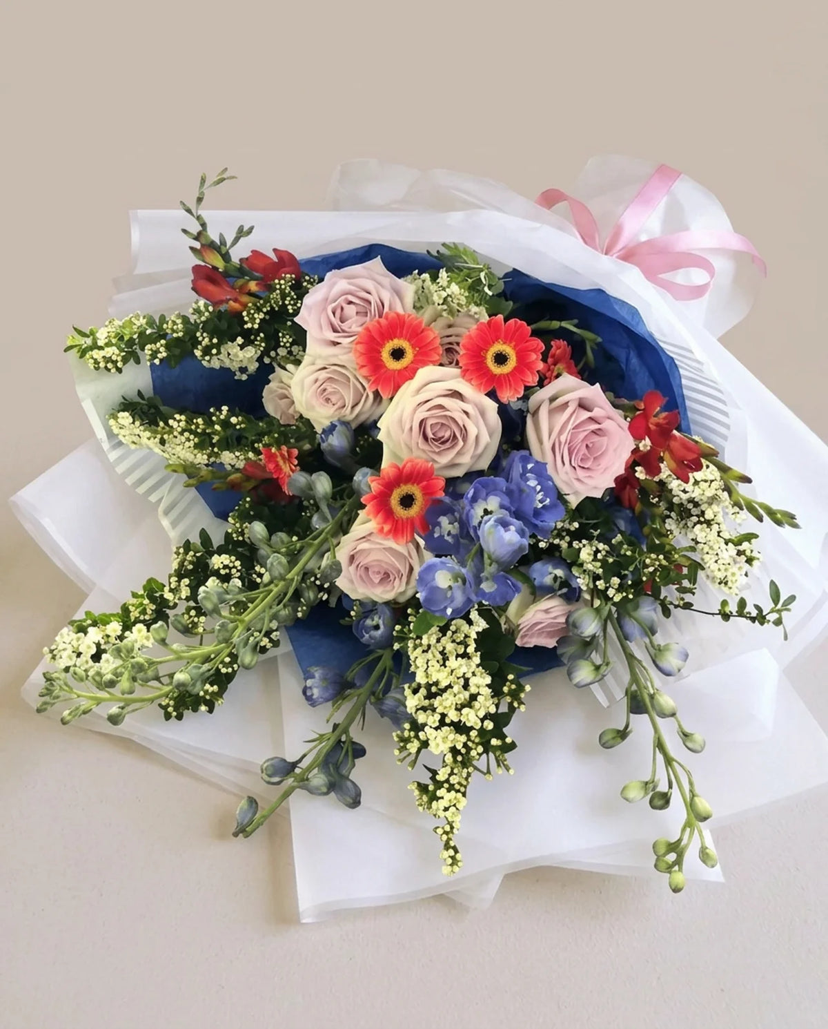 Seasonal Harmony - Hand-tied Bouquet