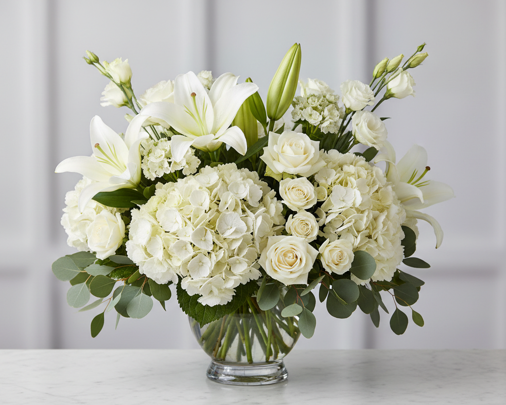 Memorial Table Flowers